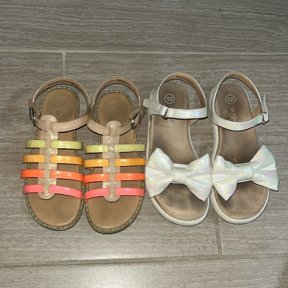 Cat & Jack™️ Sandal Bundle 🤍